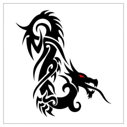 Tribal Dragon Tats Picture